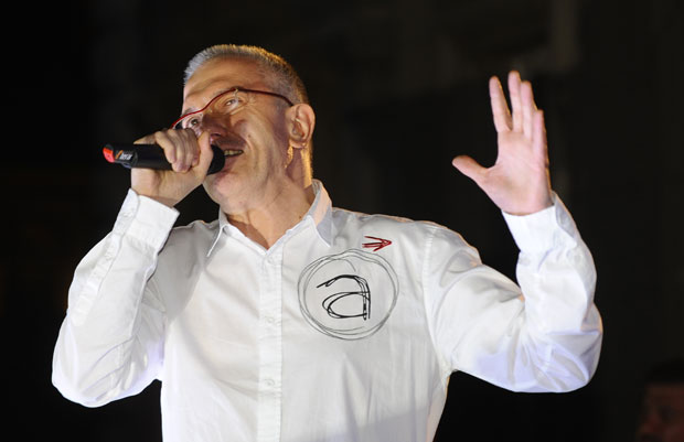 Дејан Цукић,  уочи концерта Индекси и пријатељи: Бенд мог детињства